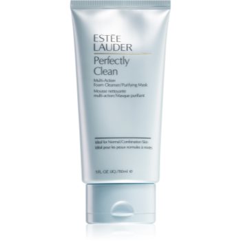 Estée Lauder Perfectly Clean Multi-Action Foam Cleanser/Purifying Mask spuma de curatare 2 in 1 - imagine 2